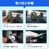Kwak's Car Fan, Car Fan, 3 Levels of Air Flow Adjustment, Rotation, Adjustable Angle,