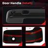 Exterior Door Handle Cover Fit for Ford for F-250 Super Duty 2017 | Replacement For Ford For F-350 Super Duty 2017-2022|Driver Passenger|Black|4pcs