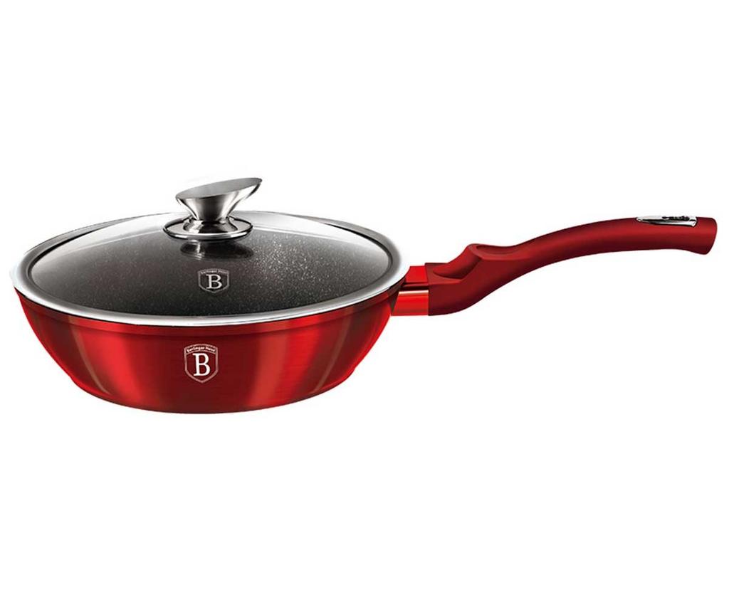 Granite frying pan 24cm BERLINGER HAUS RED METALLIC LINE BH-1259