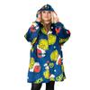 The Grinch Unisex Adult Character Face Full Zip Blanket Hoodie