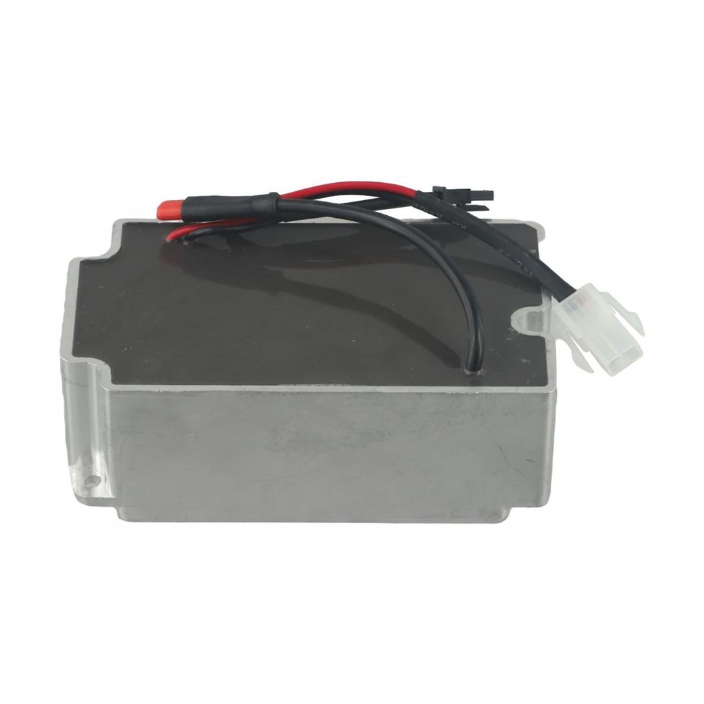 Silver Metal For Charger Mount for Ninebot Max Built-In Electric Scooter Use