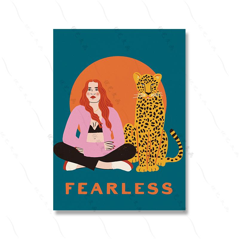 Cartoon Abstrakte Vase Rosa Niedlich Mädchen Tanz Poster Regenbogen Liebe Feministische Kunst Leinwand Druck Frau Tag Geschenk Malerei Zimmer Home Decor