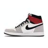 Air Jordan 1 Retro High OG Smoke Grey Men Sneakers White Black Light-Smoke-Grey 555088-126