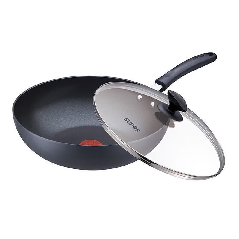 

SUPOR 30cm Non-stick Wok with Red Dot Indicator