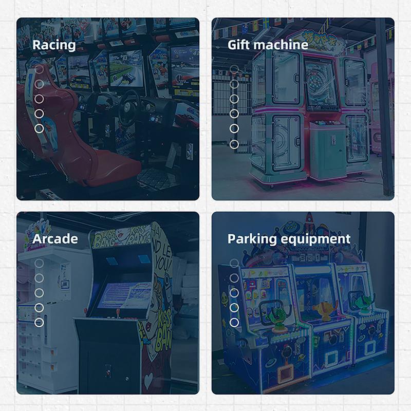 1Pc 60Mm Arcade Buttons Big Round Led Illuminated With Microswitch For Diy Arcade Game Machine Parts 12V 32A Dome Light Switch