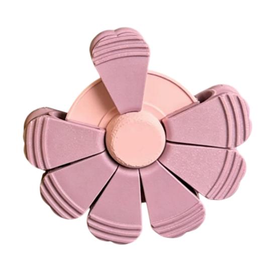 

1/3 шт. Магнит на холодильник в виде цветка с зажимами-педалями, съемный зажим для запечатывания пакетов с едой, магнит на холодильник, украшение для дома, кухни, шкафчика, шкафчика розовый