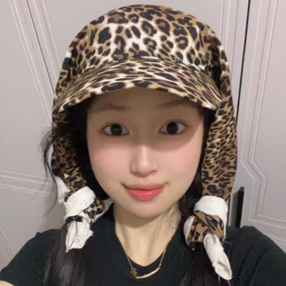 Floral Y2K Headscarf Baseball Hat Retro Strappy Bandana Cap Fashion Scarf Peaked Cap  Travel