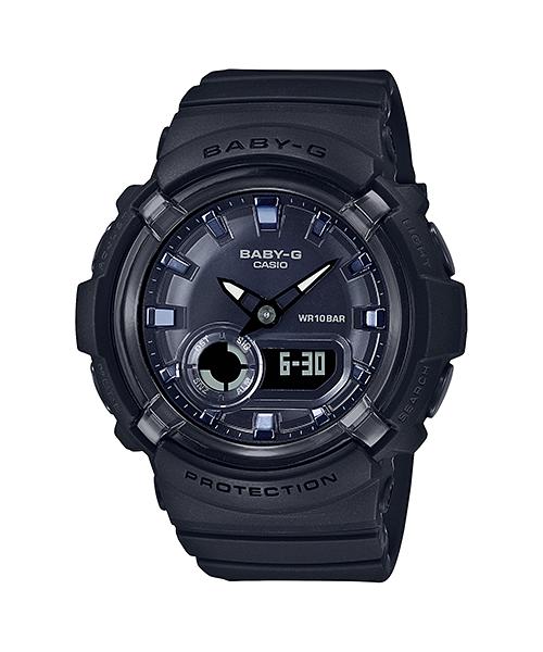 

Casio Baby-G Women s Resin 100M Water Resistant Analog Shock Resistant Quartz Watch BGA-280-1A чёрный