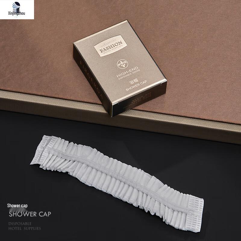 Disposable Travel Shower Caps (50-Pack)