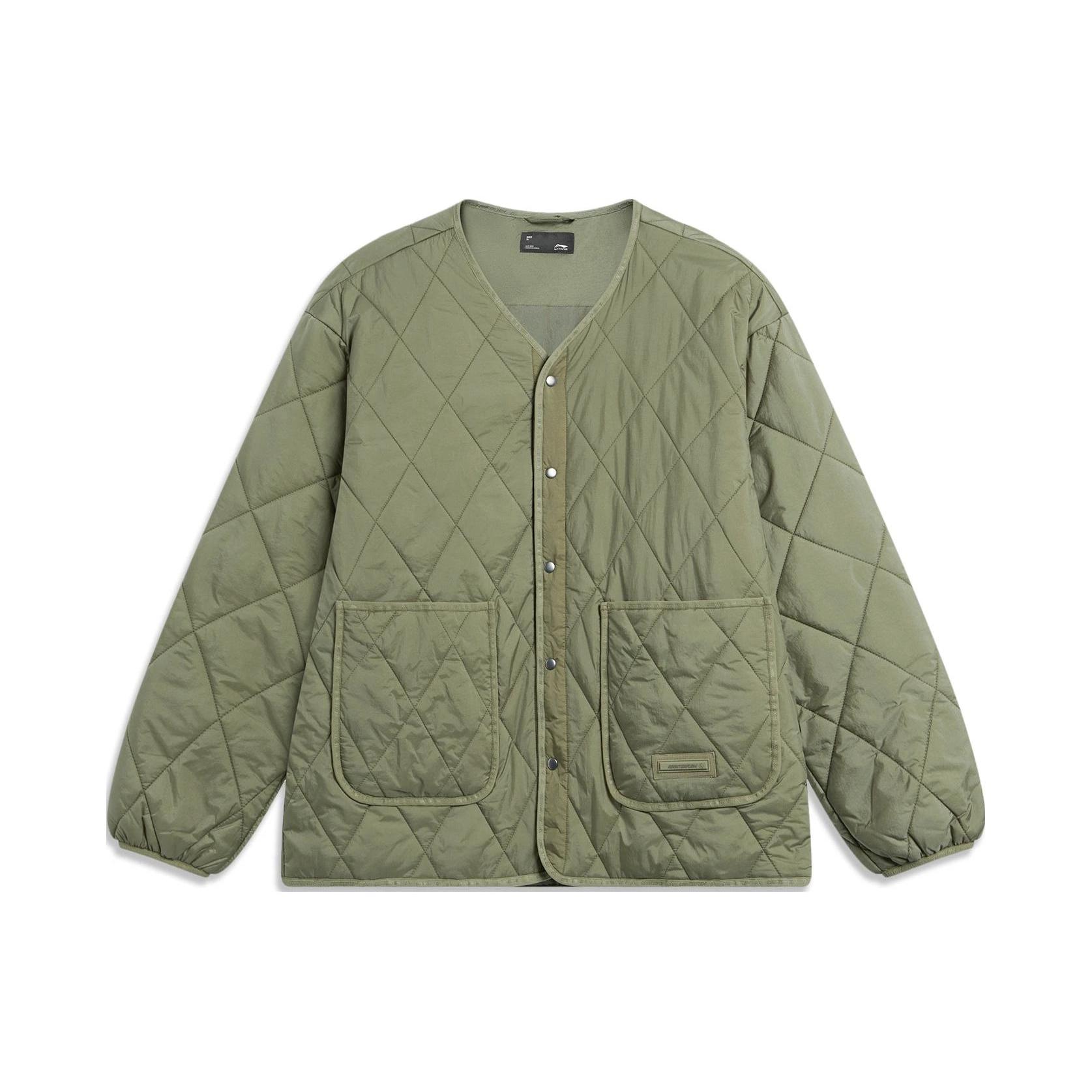 Пуховик Li Ning Унисекс Темно-оливковый AJMT243-2 XL