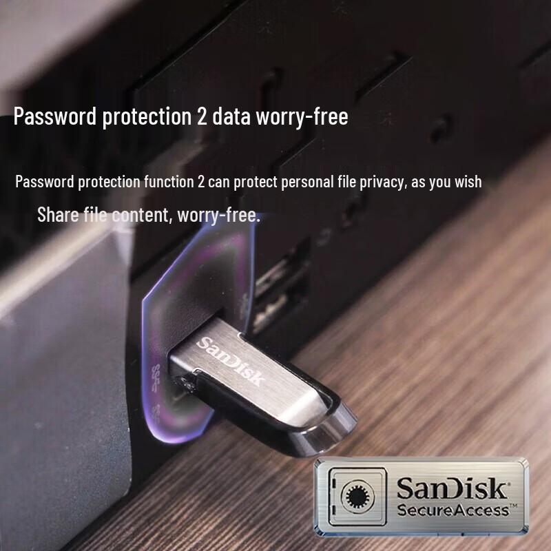 SanDisk CZ73 1TB High-Speed USB 3.0 Metal Flash Drive
