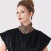 Shirt Sweater Decorative Ruffles False Collar Leopard Detachable Collar Ladies Neck Scarf Women