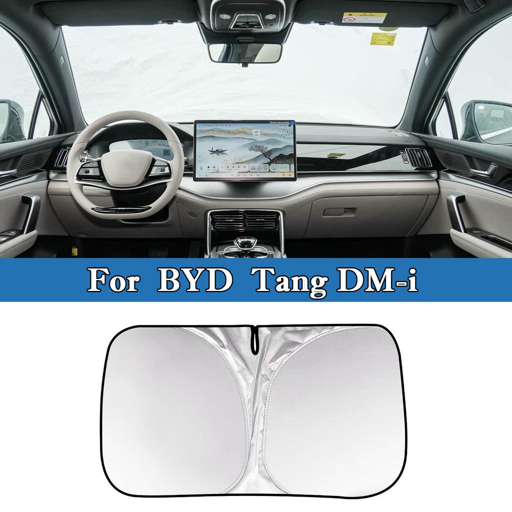 For BYD Song Han Yuan Tang Qin KING Seagull Dolphin Car Windshield Sunshade Cover Front Windo Interior Accessories UV Protection