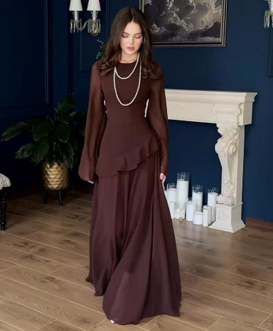 2025 Autumn European & American Fashion Women's Long Sleeve Shirt and High Waist Pants Two-Piece Set