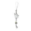 Unique Flocking Snowflake Star Phone Charm Winter Phone Jewelry Fashion Phone Ornament for Trendy Women Seeking Winter