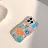 Marine Animals Illustration Feather Phone Case For iPhone 17 16 15 14 13 12 11 Pro Max 16E 17E XS X XR 7 8 Plus Shockproof Cover