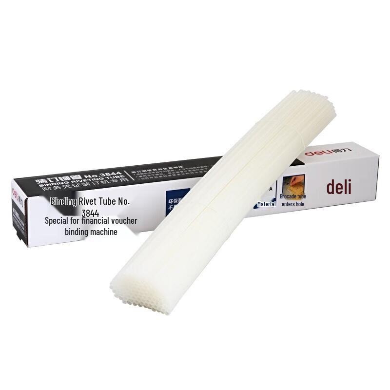 

Deli 3844 Transparent Binding Rivet Tubes CN plug (adapter included)