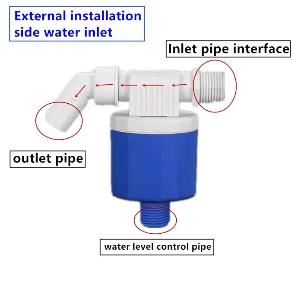 Adapter Automatic Water Level Control Valve Automatic Stop Inlet Valve Float Ball Valve  Pool