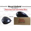 Royal Enfield "Petrol Gas Fuel Tank Stellar Blue" For Meteor 350