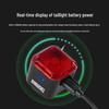Lumaiwei Smart Digital Display Taillight with Brake Sensing for Night Riding - Mountain & Road Bike Safety.