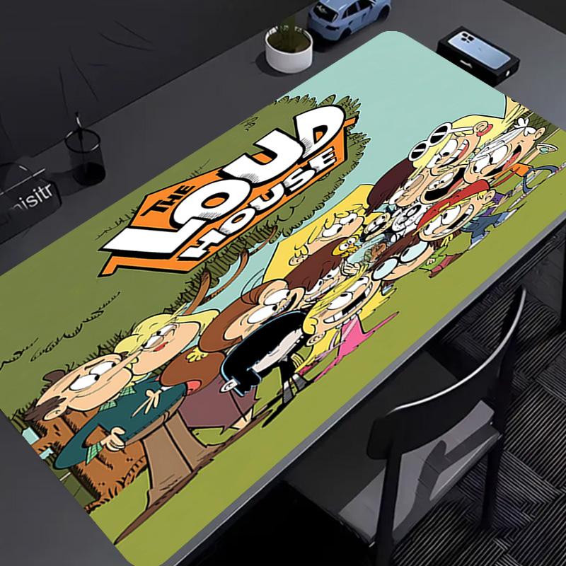 The Loud House Mouse Pad - Non-Slip Rubber Base, Smooth Surface for Work,Gaming,Office,And Home Use, Desk Mouse Pad