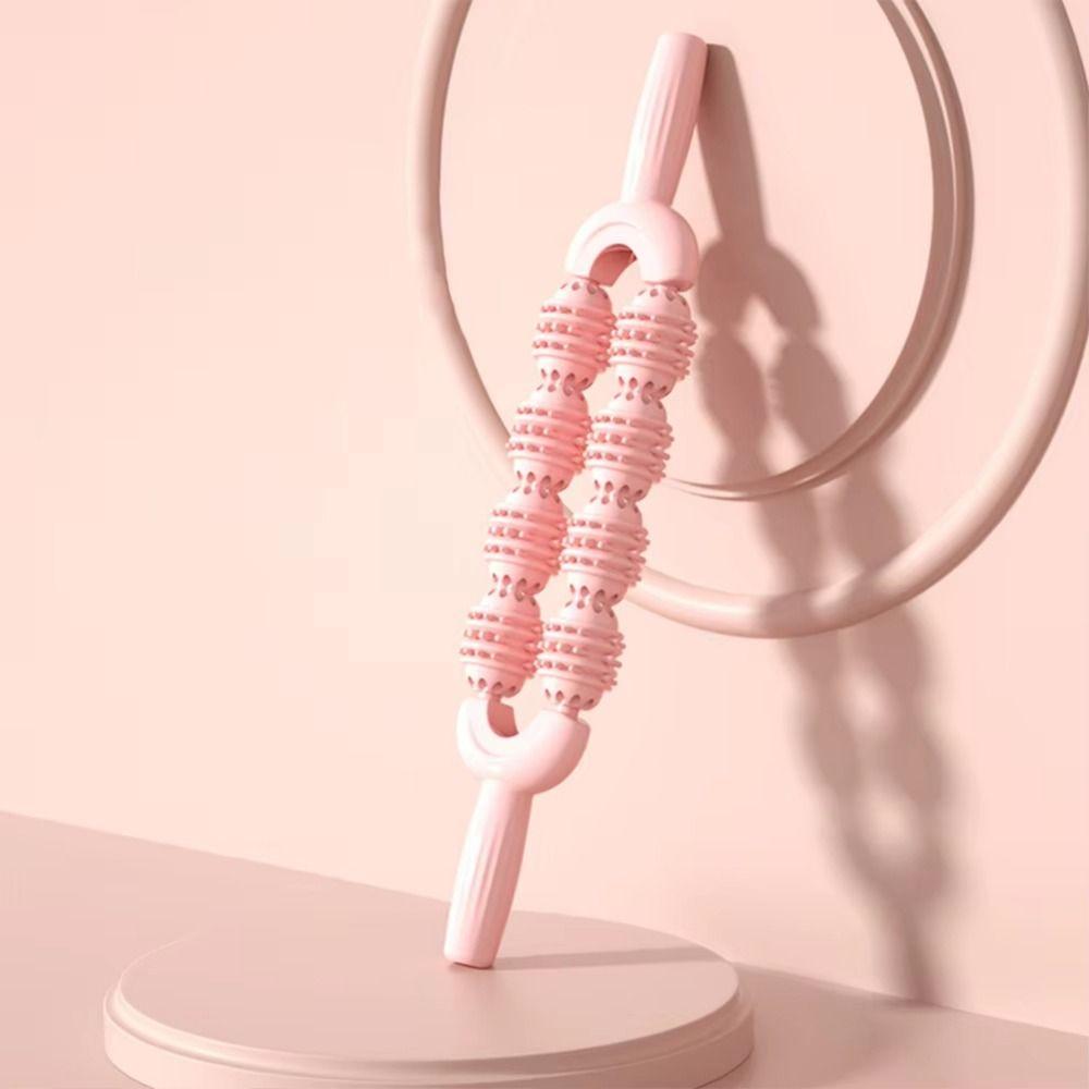 Multifunction Yoga Massage Stick Fitness Fascia Stick Portable Roller Ball Massage Stick  Calves