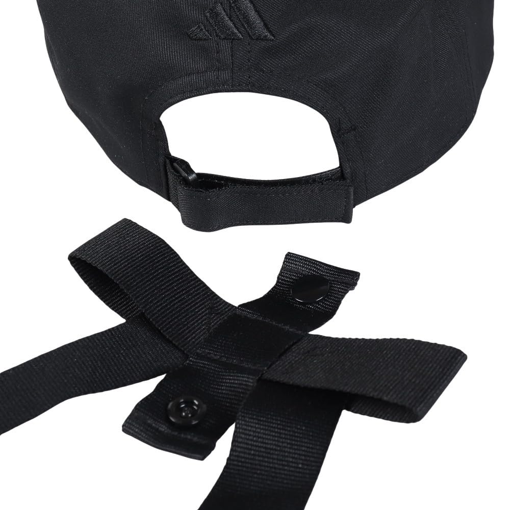 Golf Cap Three Stripes Ribbon Cap Black [Adidas Golf] Women's