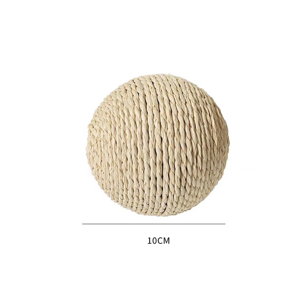 Big Paper Rope Scratching Ball Toy -resistant Interactive Chew Toys Funny Scratcher Pet Supplies