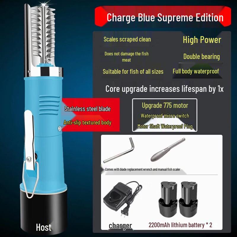 Qiwai Commercial Electric Automatic Fish Scaler