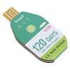 USB Temperature Data Logger Recorder IP67 Water Resistant Disposable PDF Temperature Data Logger for Cold Chain