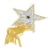 Plastic   Adhesive Star Pattern Clothing Rhinestones Tassel Patches Clothes Bags Appliques #1