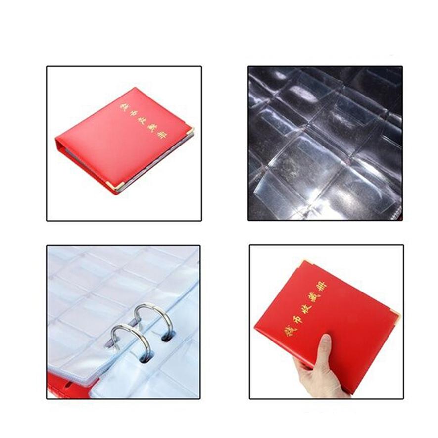 Cover Coins Album Commemorative Coin Holders Collectibles PVC 480 Pockets