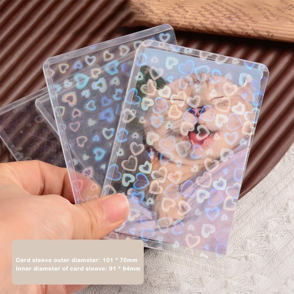 10pcs Transparent Clear Photocard Holder