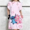 Abiti Casual Stampati Versatili Larghi alla Moda
