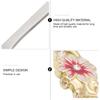 Enamel Coffee Spoon Stainless Steel Flower Shape Stirring Spoon Mirror Finish Ergonomic Handle Dessert Scoop Kitchen