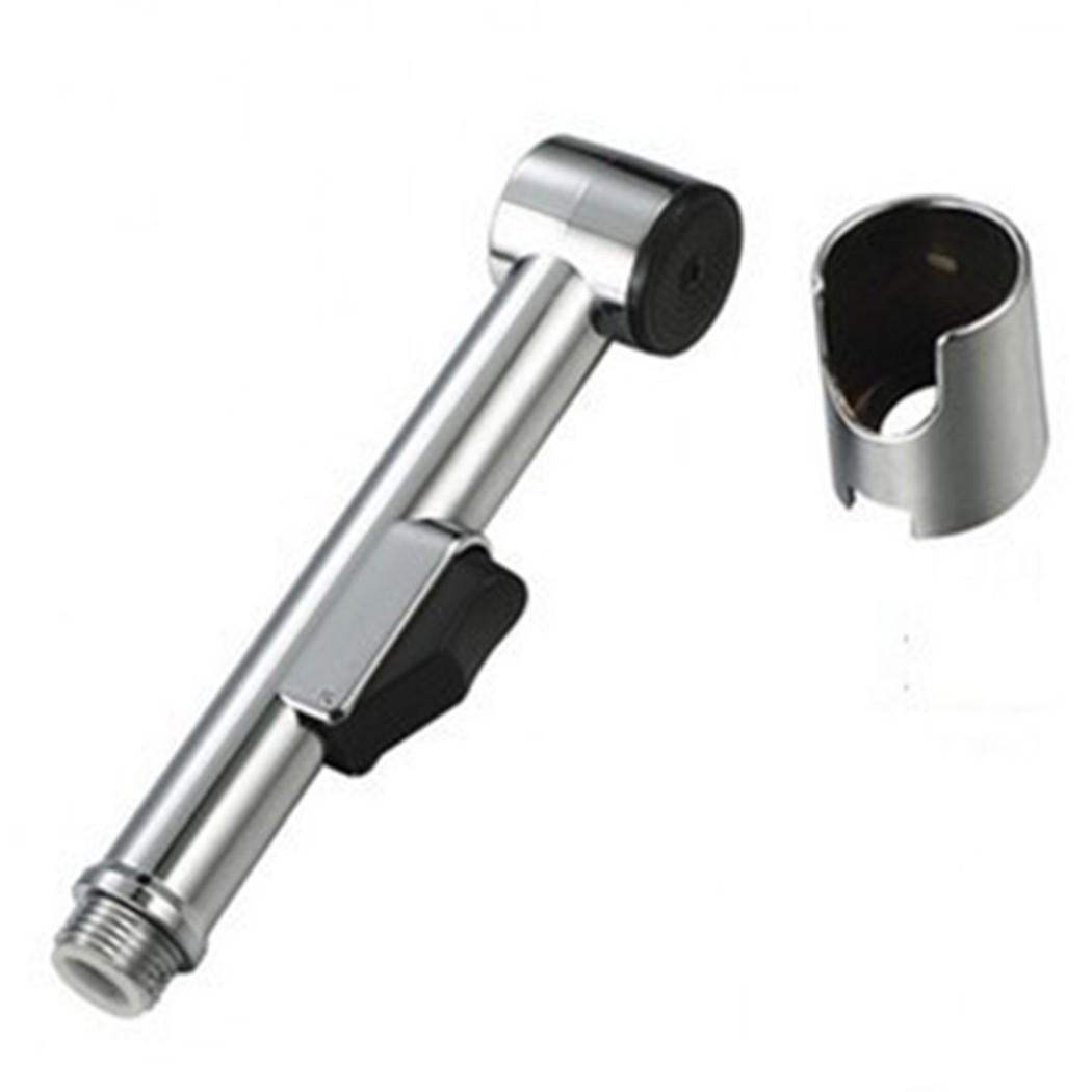 Shower Head Spray Set Bidet Bracket Hand Held Douche Polished Useful Toilet Classic Hygienic Shower Head Bathroom Supplies