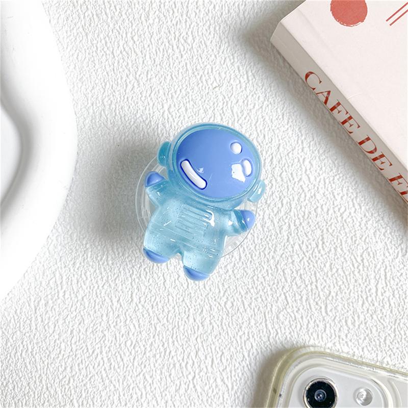 

Cute Luminous Astronaut Bracket Phone Grip Tok Griptok Holder Ring For iPhone Universal Accessories Phone Stand Holder Support