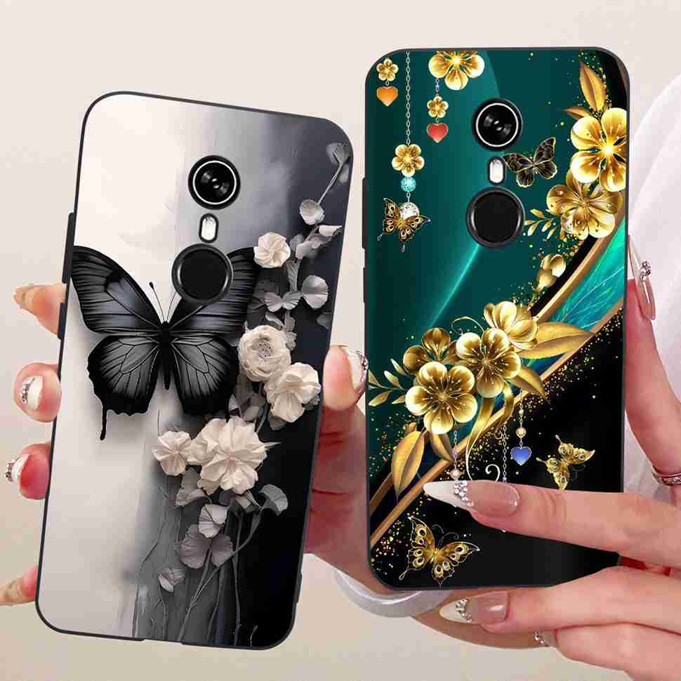 For Itel A33 5.0" Case Simple Style Painting Soft Silicone TPU Black Cover For Itel a33 A 33 ITEL A33 Phone Protection Cases