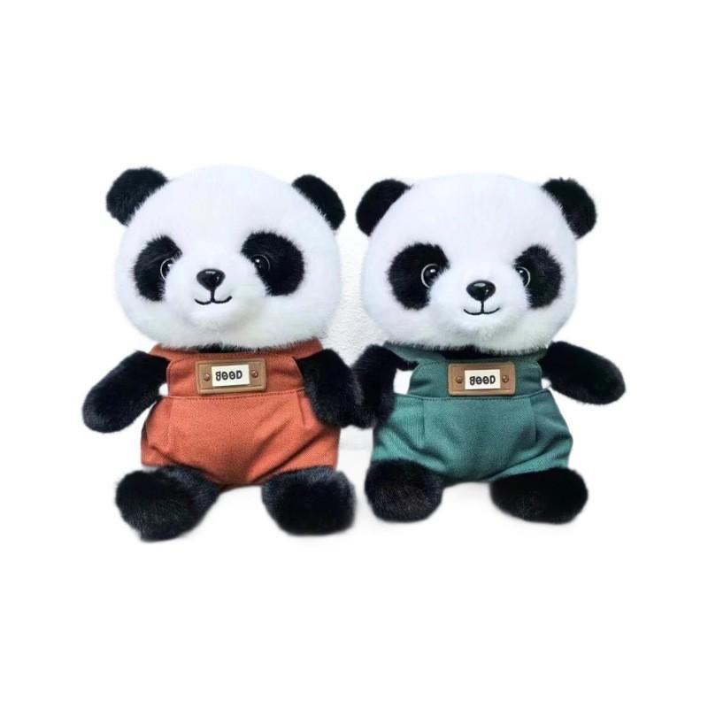 Panda Red Adorable Plush Toy Cute Cartoon Zoo Souvenir Kids Animal Doll Gift