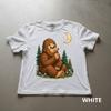 Bigfoot Pusteblume Shirt, Friedlicher Sasquatch T-Shirt, Lustiges Bigfoot Shirt, Waldkryptid Shirt, Geschenk für Naturliebhaber