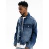 Lanhai Men's Clothing | Autumn and Winter New Japanese Classic Retro Washed Hole Heavy Denim Jacket Men's