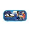 Dog Mans Cat Cartoon School Pen Bag With Durable Polyester For Elementary Students