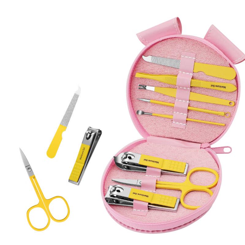 DOOKOO Stainless Steel Nail Clipper Set (8-Piece)