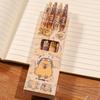 4Pcs Cute Cartoon Capybara Erasable Neutral Pen 0.5mm Student School Office Stationery Washable Writing Pen