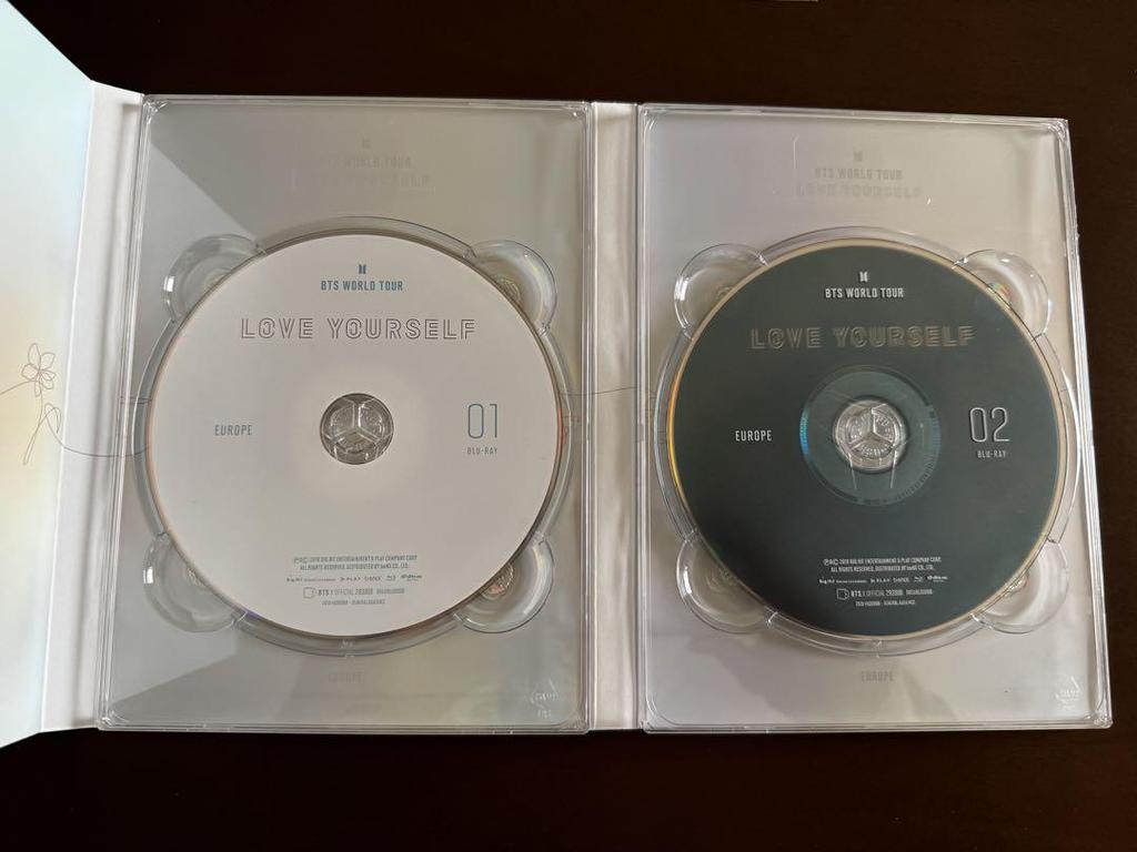 [USED] BTS LYS EUROPE Europe Blu-ray