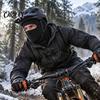 Thermal Face Cover Motorcycle Riding Fleece Mask for Winter, Windproof Cold Weather Balaclava Ski Cycling Mask, Neck Gaiter Outdoor Activities