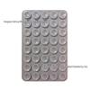 Silicone Double-Sided Non-Slip Suction Cups, Washable, 40-Pack