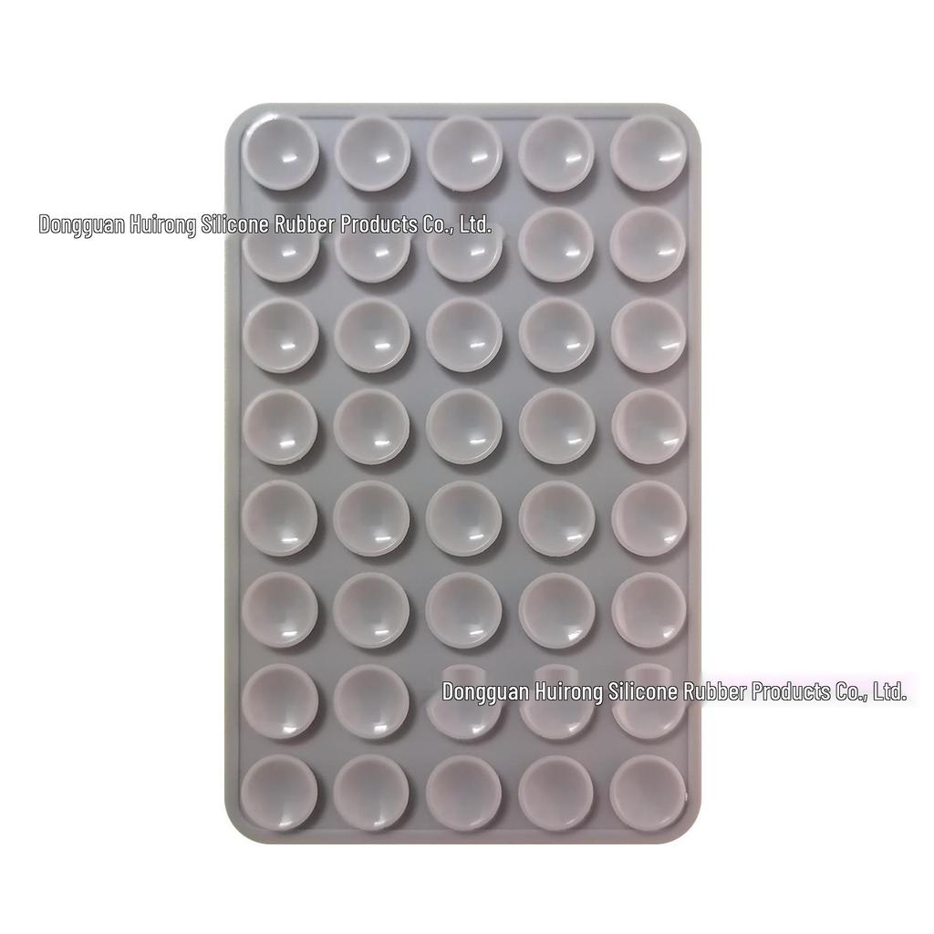 Silicone Double-Sided Non-Slip Suction Cups, Washable, 40-Pack