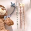 Baby Silicone Pacifier Chain Clip Dummy Nipples Holder Clips BPA Free Babies Teething Chain Toy Gifts For Cute Baby Accessories