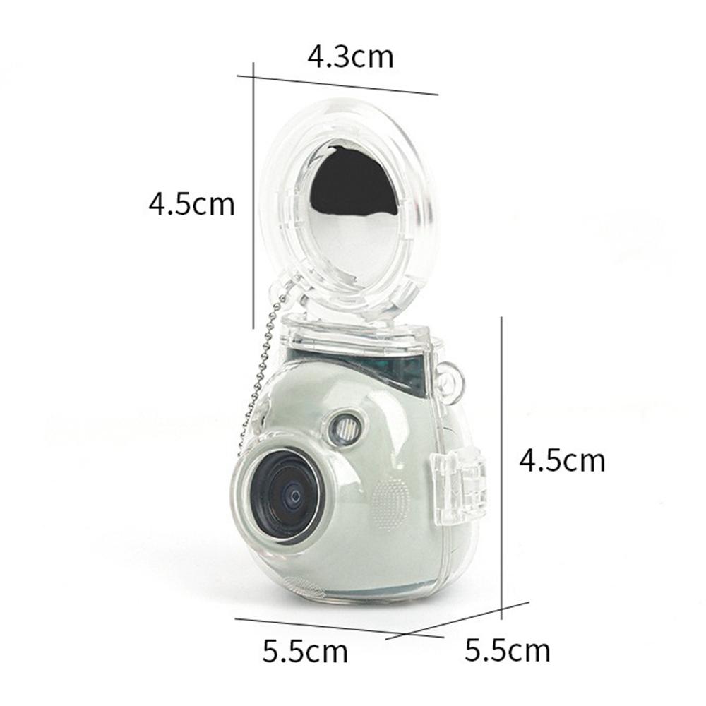 [Film Lab] Instax Pal Transparent Case with Selfie Mirror Camera Protective Case CAA36